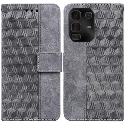 Geometric Embossed Leather Phone Case, For Infinix Note 50 Pro+, For Infinix Note 50 4G / Note 50 Pro 4G, For Infinix Hot 50 Pro 4G, For Infinix Hot 50i / Smart 9