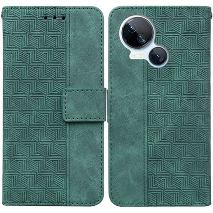 Geometric Embossed Leather Phone Case, For Tecno Camon 20 Pro 5G, For Tecno Pova 5, For Tecno Spark 10 5G, For Tecno Spark 10 Pro
