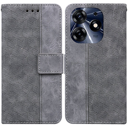 Geometric Embossed Leather Phone Case, For Tecno Camon 20 Pro 5G, For Tecno Pova 5, For Tecno Spark 10 5G, For Tecno Spark 10 Pro