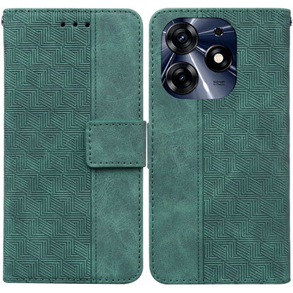 Geometric Embossed Leather Phone Case, For Tecno Camon 20 Pro 5G, For Tecno Pova 5, For Tecno Spark 10 5G, For Tecno Spark 10 Pro
