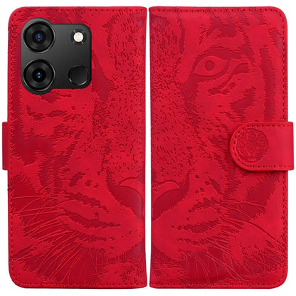 Tiger Embossing Pattern Flip Leather Phone Case, For Infinix Note 40 4G, For Infinix Hot 40 / 40 Pro, For Infinix Smart 7 India/7 Plus, For Infinix Smart 7 HD