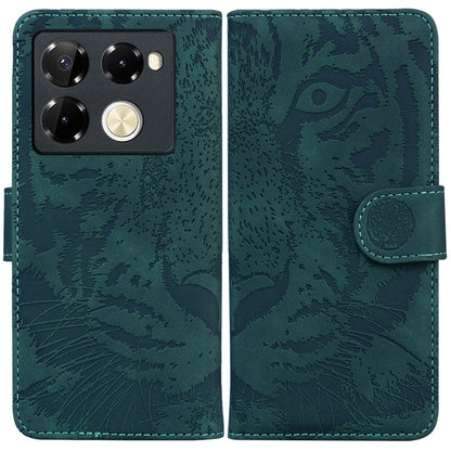 Tiger Embossing Pattern Flip Leather Phone Case, For Infinix Note 40 5G, For Infinix GT 20 Pro, For Infinix Note 40 Pro 4G / 5G, For Infinix Note 40 Pro+