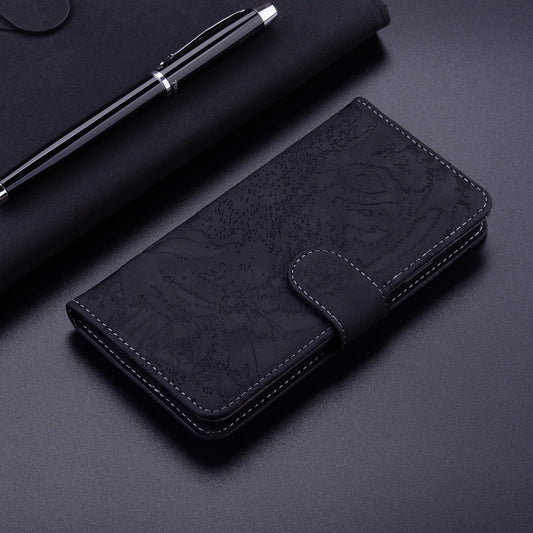 Tiger Embossing Pattern Flip Leather Phone Case, For Infinix Note 40 4G, For Infinix Hot 40 / 40 Pro, For Infinix Smart 7 India/7 Plus, For Infinix Smart 7 HD