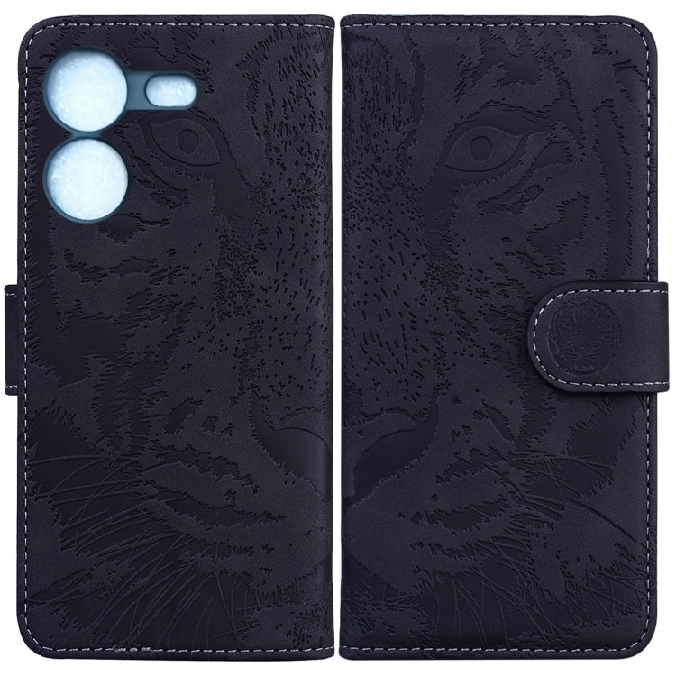 Tiger Embossing Pattern Flip Leather Phone Case, For Tecno Camon 20 Pro 5G, For Tecno Pova 5, For Tecno Spark 10 5G, For Tecno Spark 10 Pro