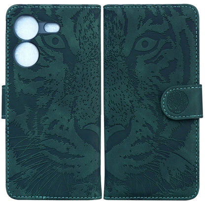 Tiger Embossing Pattern Flip Leather Phone Case, For Tecno Camon 20 Pro 5G, For Tecno Pova 5, For Tecno Spark 10 5G, For Tecno Spark 10 Pro