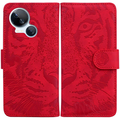 Tiger Embossing Pattern Flip Leather Phone Case, For Tecno Camon 20 Pro 5G, For Tecno Pova 5, For Tecno Spark 10 5G, For Tecno Spark 10 Pro