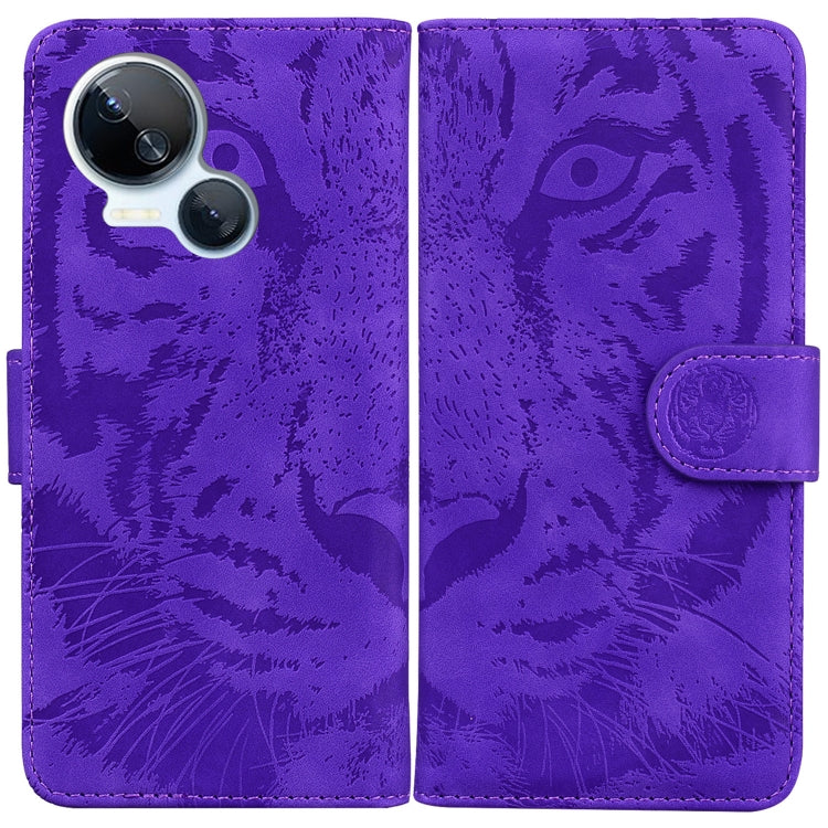 Tiger Embossing Pattern Flip Leather Phone Case, For Tecno Camon 20 Pro 5G, For Tecno Pova 5, For Tecno Spark 10 5G, For Tecno Spark 10 Pro