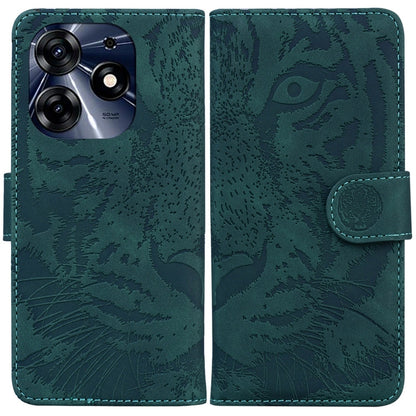 Tiger Embossing Pattern Flip Leather Phone Case, For Tecno Camon 20 Pro 5G, For Tecno Pova 5, For Tecno Spark 10 5G, For Tecno Spark 10 Pro
