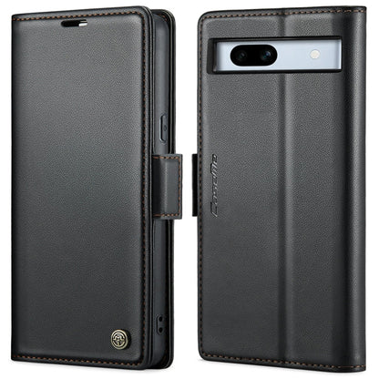 CaseMe 023 Butterfly Buckle Litchi Texture RFID Anti-theft Leather Phone Case, For Google Pixel 8, For Google Pixel 7a