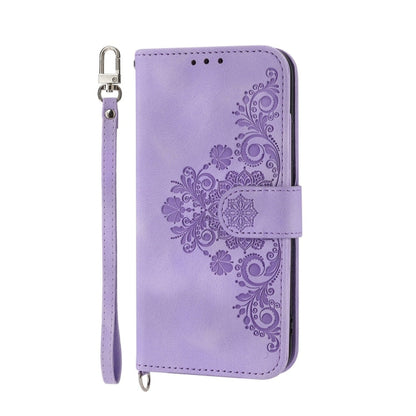 Skin Feel Flowers Embossed Wallet Leather Phone Case, For Honor X40i 5G / Play7T Pro, For Honor Magic5 Pro, For Honor Magic5, For Honor X8a 4G