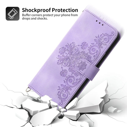 Skin Feel Flowers Embossed Wallet Leather Phone Case, For Honor Magic6 Pro, For Honor X8b, For Honor 100 Pro, For Honor 100