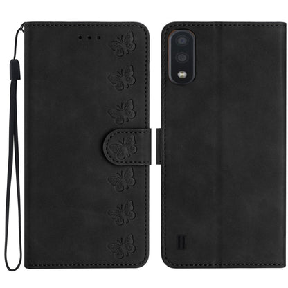 Seven Butterflies Embossed Leather Phone Case