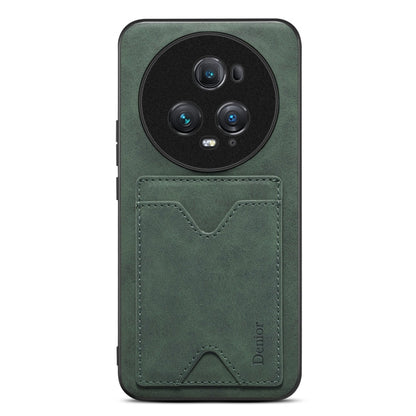 Denior PU Back Cover Card Slot Holder Phone Case, For Honor Magic5 Ultimate