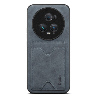 Denior PU Back Cover Card Slot Holder Phone Case, For Honor Magic5 Ultimate