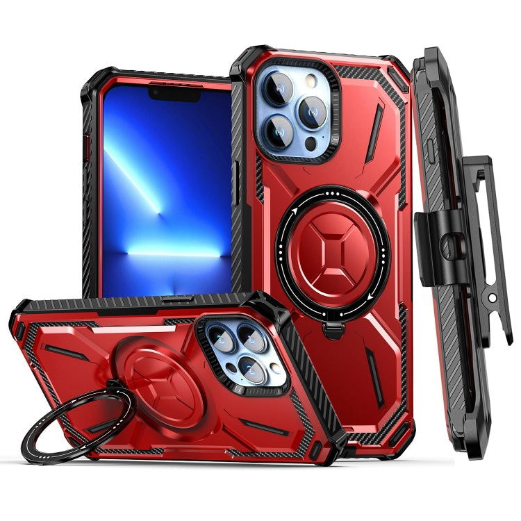 Armor Series Holder Phone Case with Back Clip, For iPhone 13 Pro Max, For iPhone 13 Pro, For iPhone 13, For iPhone 12 Pro Max