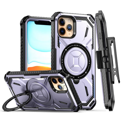 Armor Series Holder Phone Case with Back Clip, For iPhone 13 Pro Max, For iPhone 13 Pro, For iPhone 13, For iPhone 12 Pro Max