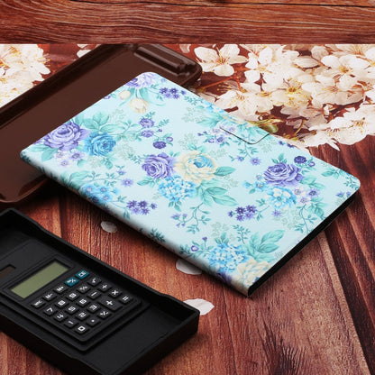 Flower Pattern Horizontal Flip Leather Case with Card Slots & Holder, For Samsung Galaxy Tab A 8.0 2019, For Samsung Galaxy Tab A 10.1 (2019), For Samsung Galaxy Tab S5e T720, For Samsung Galaxy Tab S6 Lite