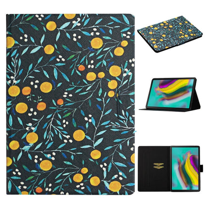 Flower Pattern Horizontal Flip Leather Case with Card Slots & Holder, For Samsung Galaxy Tab A 8.0 2019, For Samsung Galaxy Tab A 10.1 (2019), For Samsung Galaxy Tab S5e T720, For Samsung Galaxy Tab S6 Lite