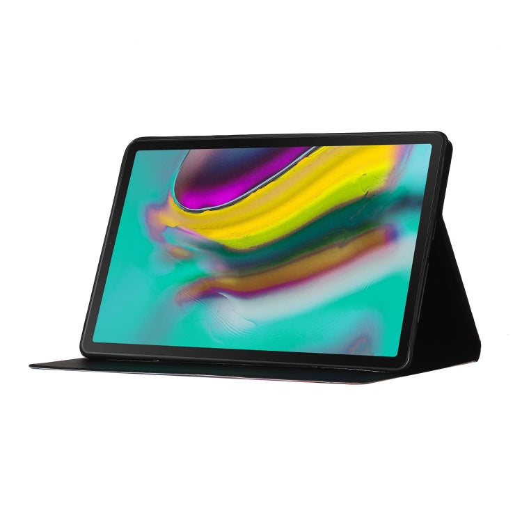 Flower Pattern Horizontal Flip Leather Case with Card Slots & Holder, For Samsung Galaxy Tab S6, For Amazon Kindle Fire 7 (2019), For Amazon Kindle Fire HD 8 (2020), For Amazon Kindle Fire HD 10