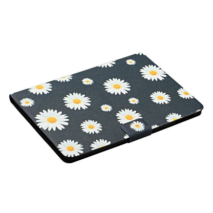 Flower Pattern Horizontal Flip Leather Case with Card Slots & Holder, For Samsung Galaxy Tab S6, For Amazon Kindle Fire 7 (2019), For Amazon Kindle Fire HD 8 (2020), For Amazon Kindle Fire HD 10