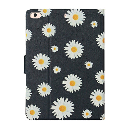 Flower Pattern Horizontal Flip Leather Case with Card Slots & Holder, For iPad Mini 2019, For iPad Mini 4 & 3 & 2 & 1