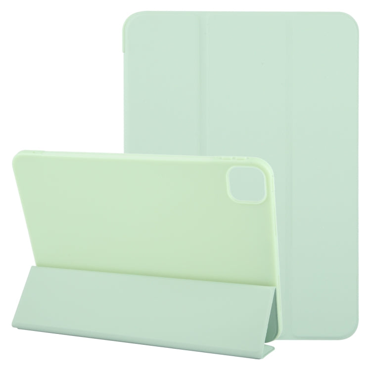 GEBEI 3-folding Holder Shockproof Flip Leather Tablet Case, For iPad Air 13 2026 / 2025 / 2024, For iPad Air 11 2026 / 2025 / 2024, For iPad Pro 13 2025 / 2024