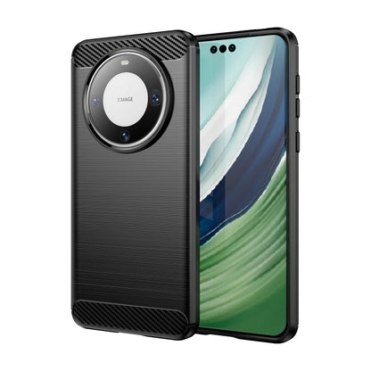 Brushed Texture Carbon Fiber TPU Phone Case, For Huawei nova Y72, For Huawei nova 12 Ultra, For Huawei Enjoy 70, For Huawei nova 12 Pro, For Huawei nova 12, For Huawei Mate 60 RS Ultimate, For Huawei Mate 60 Pro+, For Huawei Enjoy 60 Pro