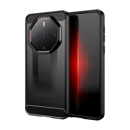 Brushed Texture Carbon Fiber TPU Phone Case, For Huawei nova Y72, For Huawei nova 12 Ultra, For Huawei Enjoy 70, For Huawei nova 12 Pro, For Huawei nova 12, For Huawei Mate 60 RS Ultimate, For Huawei Mate 60 Pro+, For Huawei Enjoy 60 Pro