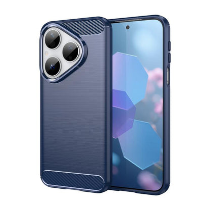 Brushed Texture Carbon Fiber TPU Phone Case, For Huawei Pura 80 Ultra 5G, For Huawei Pura 80 Pro+ 5G, For Huawei Pura 80 Pro 5G, For Huawei Pura 80 5G, For Huawei Mate 70 Pro / 70 Pro+, For Huawei Mate 70, For Huawei Pura 70 Pro / Pura 70 Pro+         ...