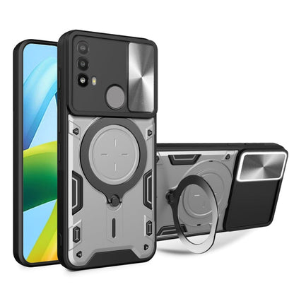 CD Texture Sliding Camshield Magnetic Holder Phone Case, For Motorola Moto G22 / E32, For Motorola Edge 30, For Motorola Edge 30 Pro, For Motorola Moto E20 / E30 / E40