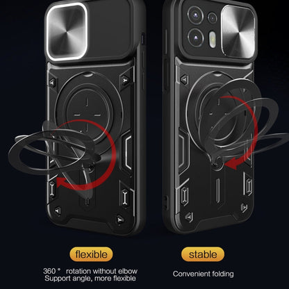 CD Texture Sliding Camshield Magnetic Holder Phone Case, For Motorola Edge 20 Lite, For Motorola Edge 20 Pro, For Motorola Moto G30 / G20 / G10