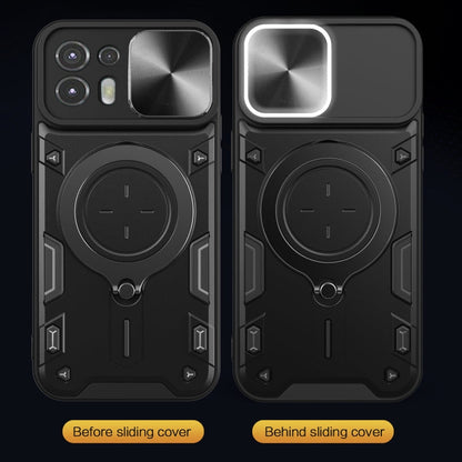CD Texture Sliding Camshield Magnetic Holder Phone Case, For Motorola Edge 20 Lite, For Motorola Edge 20 Pro, For Motorola Moto G30 / G20 / G10