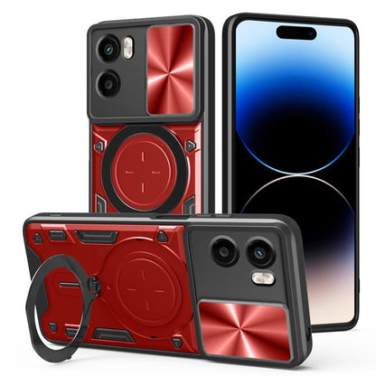 CD Texture Sliding Camshield Magnetic Holder Phone Case, For Motorola Moto G56 5G, For Motorola Moto G05, For Motorola Moto G 2025, For Motorola Moto G75 5G