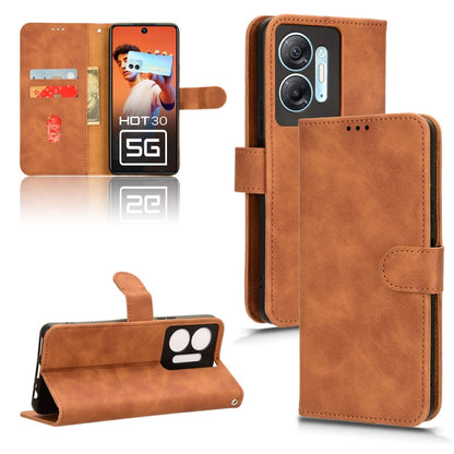 Skin Feel Magnetic Flip Leather Phone Case, For Infinix Hot 30 5G, For Infinix Note 30 5G, For Infinix Note 30i, For Infinix Note 30