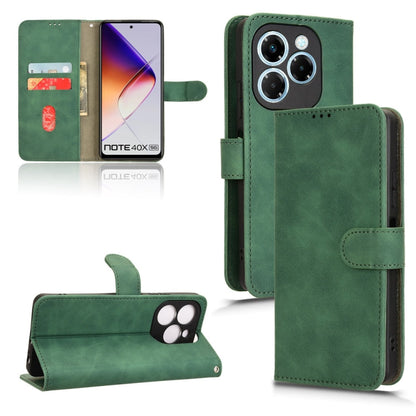 Skin Feel Magnetic Flip Leather Phone Case, For Infinix Zero 40 4G, For Infinix Zero 40 5G, For Infinix Note 40X 5G, For Infinix Note 40 5G