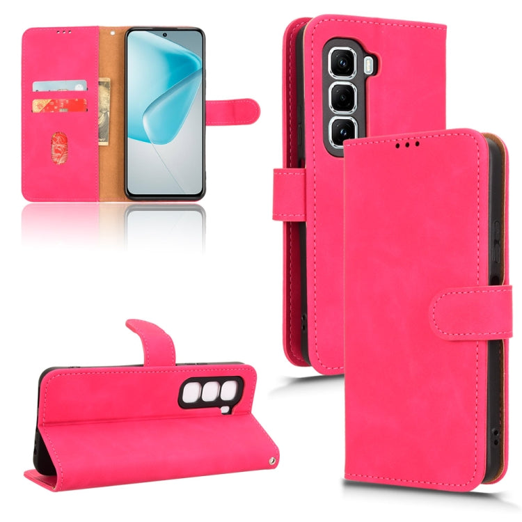 Skin Feel Magnetic Flip Leather Phone Case, For Infinix Hot 50i / Smart 9, For Infinix Hot 50 Pro+, For Infinix Hot 50 4G, For Infinix Hot 50 5G