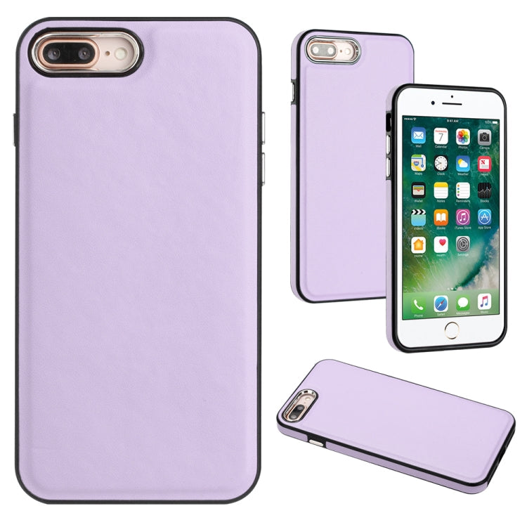 Leather Texture Full Coverage Phone Case, For iPhone 6s Plus / 7 Plus / 8 Plus