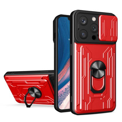 Sliding Camshield TPU+PC Phone Case with Card Slot, For iPhone 15 Pro Max, For iPhone 15 Pro, For iPhone 15 Plus