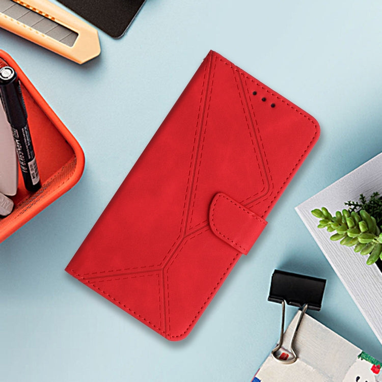 Stitching Embossed Leather Phone Case, For iPhone 16, For iPhone 15 Pro Max, For iPhone 15 Pro, For iPhone 15 Plus