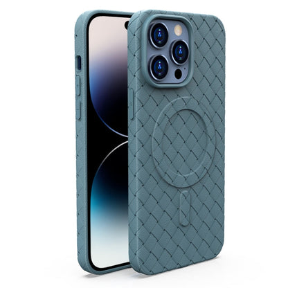 Woven Pattern MagSafe Magnetic Cooling Phone Case, For iPhone 14, For iPhone 14 Pro, For iPhone 14 Pro Max, For iPhone 13 Pro Max