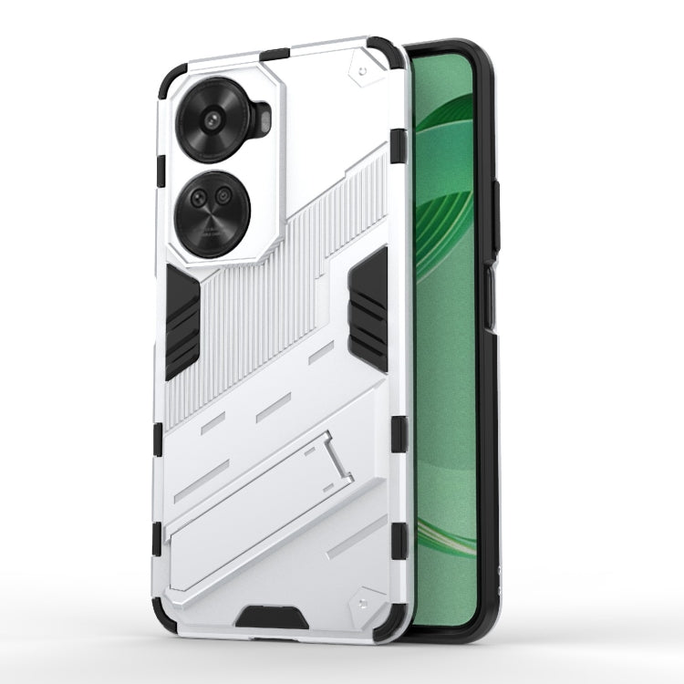 Punk Armor 2 in 1 PC + TPU Phone Case with Holder, For Huawei Pura 70, For Huawei nova 11 SE, For Huawei nova 12 Pro