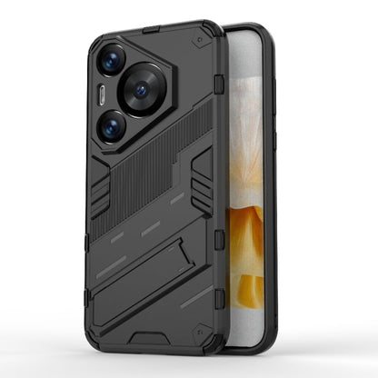 Punk Armor 2 in 1 PC + TPU Phone Case with Holder, For Huawei Mate 70 Pro / 70 Pro+, For Huawei Pura 70 Pro / 70 Pro+, For Huawei Pura 70 Ultra