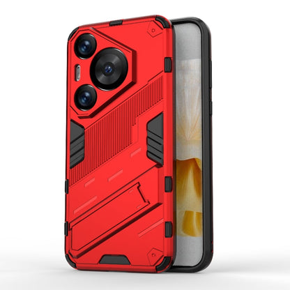 Punk Armor 2 in 1 PC + TPU Phone Case with Holder, For Huawei Mate 70 Pro / 70 Pro+, For Huawei Pura 70 Pro / 70 Pro+, For Huawei Pura 70 Ultra
