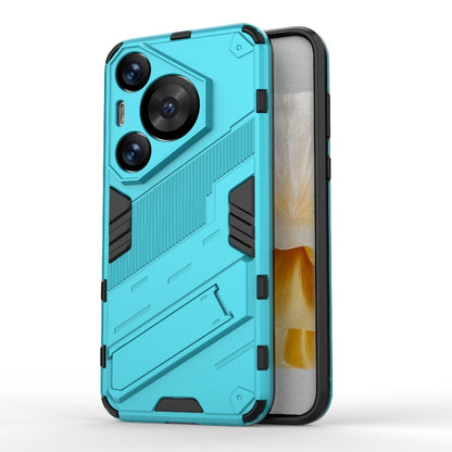 Punk Armor 2 in 1 PC + TPU Phone Case with Holder, For Huawei Mate 70 Pro / 70 Pro+, For Huawei Pura 70 Pro / 70 Pro+, For Huawei Pura 70 Ultra