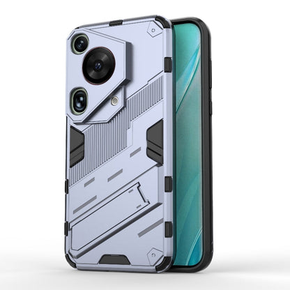 Punk Armor 2 in 1 PC + TPU Phone Case with Holder, For Huawei Mate 70 Pro / 70 Pro+, For Huawei Pura 70 Pro / 70 Pro+, For Huawei Pura 70 Ultra