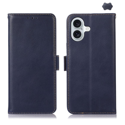 Crazy Horse Top Layer Cowhide Leather Phone Case, For iPhone 16 Plus, For iPhone 16, For iPhone 15 Pro Max, For iPhone 15 Pro, For iPhone 15 Plus, For iPhone 15