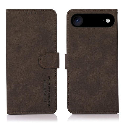 KHAZNEH Matte Texture Leather Phone Case, For iPhone 16e / 17e, For iPhone 17 Pro Max, For iPhone 17 Pro, For iPhone 17, For iPhone Air, For iPhone 16 Pro Max