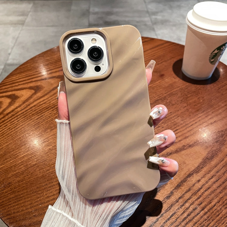 Solid Color Wave Texture TPU Phone Case, For iPhone 14 /13, For iPhone 14 Pro, For iPhone 14 Pro Max