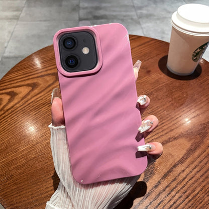 Solid Color Wave Texture TPU Phone Case, For iPhone 13 Pro Max, For iPhone 13 Pro, For iPhone 12 / 12 Pro