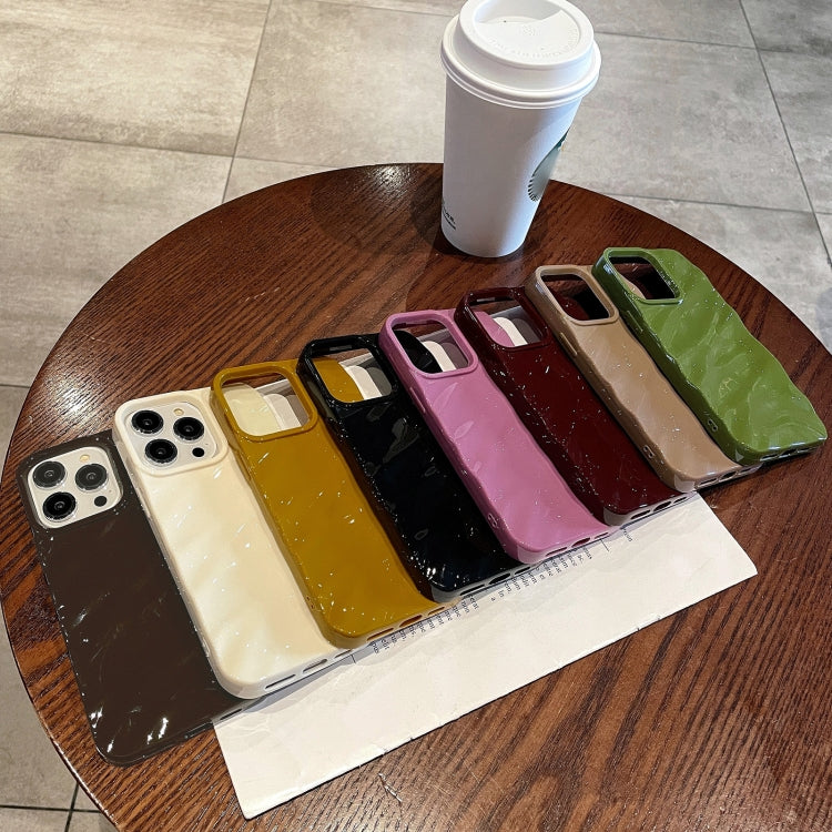 Solid Color Wave Texture TPU Phone Case, For iPhone 12 Pro Max, For iPhone 11 Pro Max, For iPhone 11